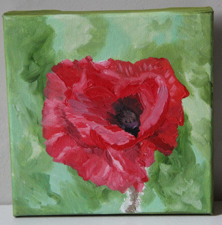 Picturesque Poppy- $46